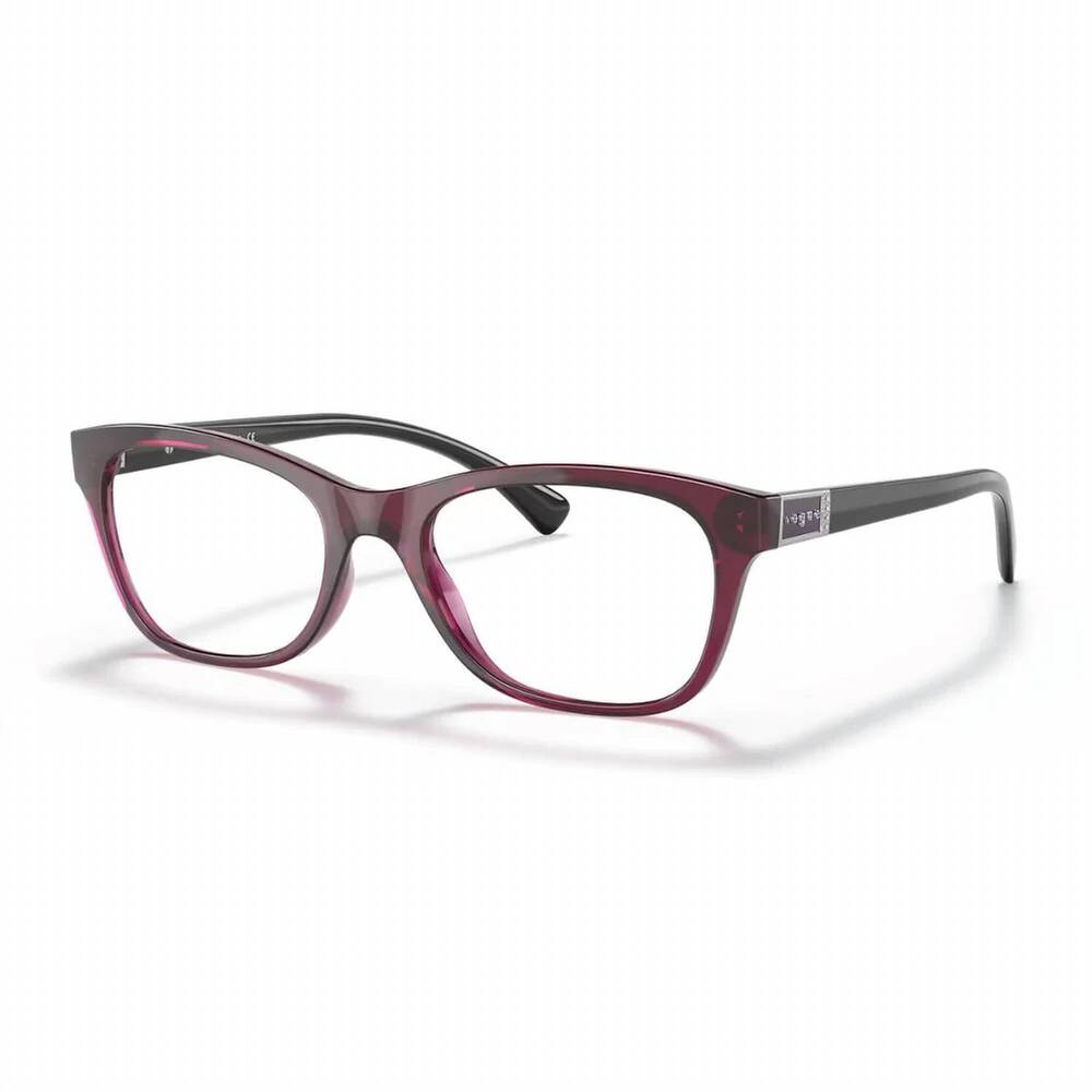 NEW VOGUE EYEWEAR women's vo 5424-b eyeglasses in burgundy red
